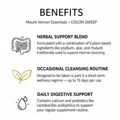 Colon Sweep – 60 Capsules