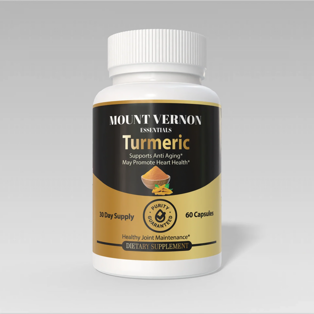 Turmeric + BioPerine® – 60 Capsules