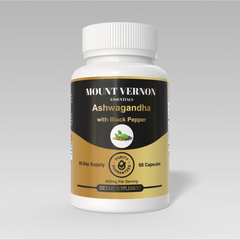 Ashwagandha + Black Pepper – 60 Capsules