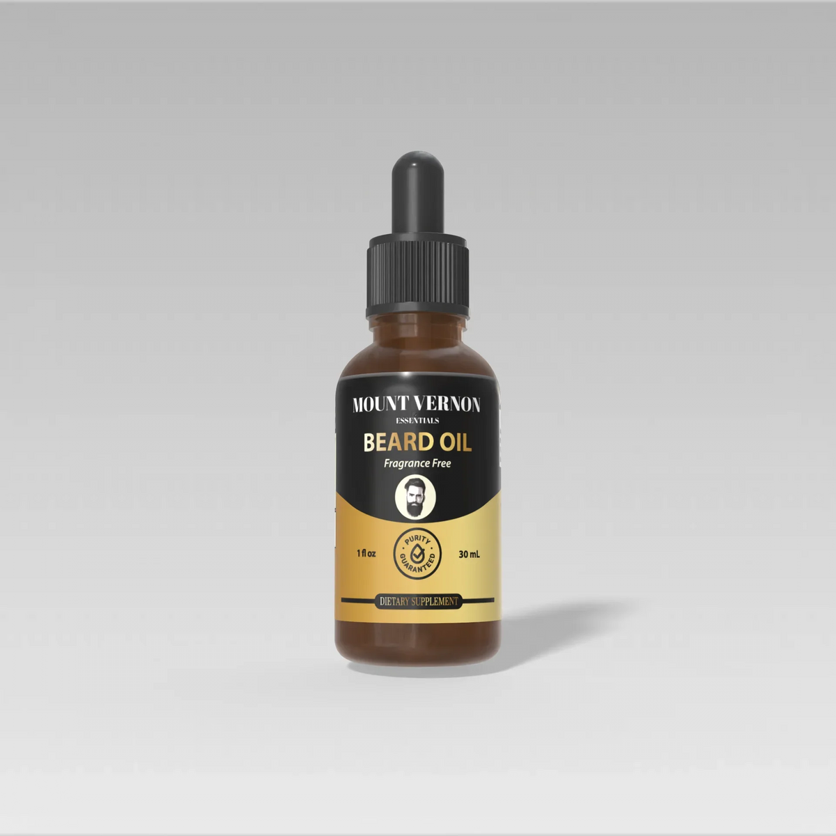 Beard Oil – Fragrance‑Free – 30 mL